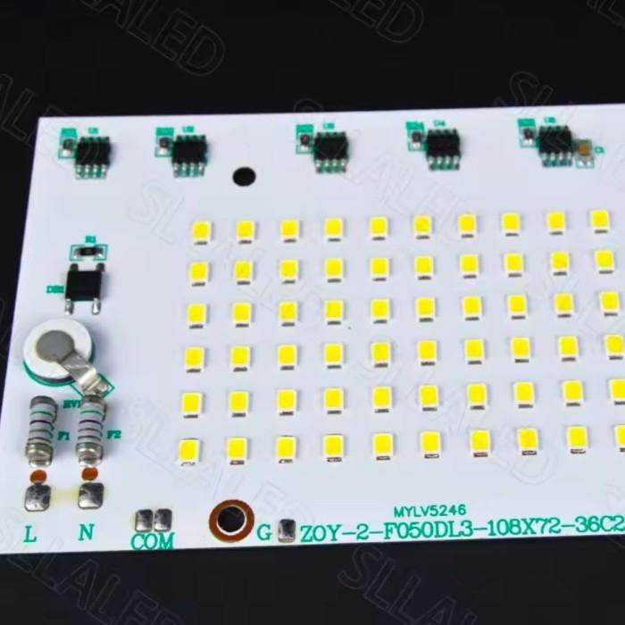 COB Led 100W 220V Smart IC Lampu Sorot Chip Langsung tanpa Driver