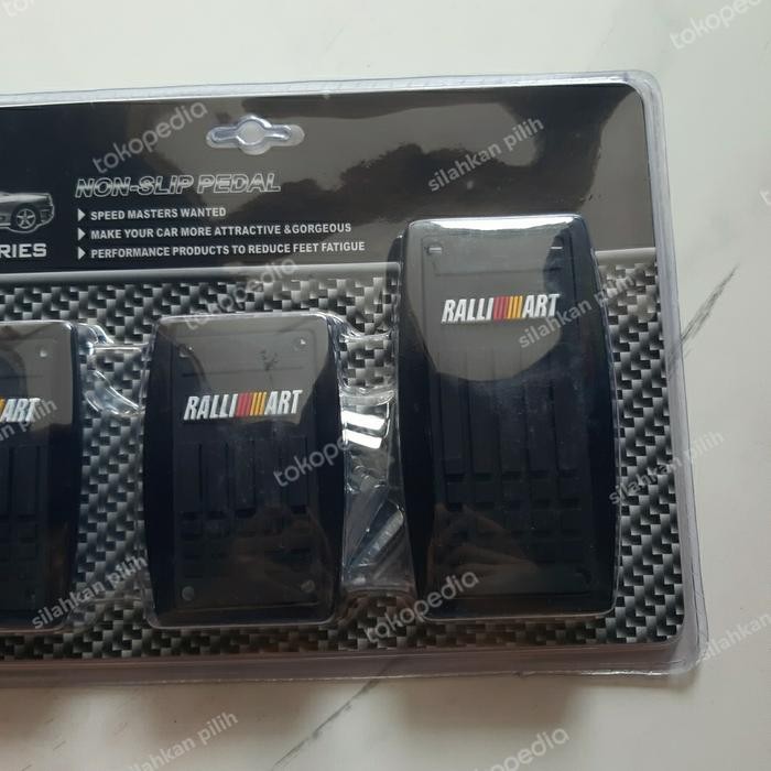 PEDAL PAD MOBIL MANUAL UNIVERSAL / COVER PEDAL - RALLY ART (MANUAL)