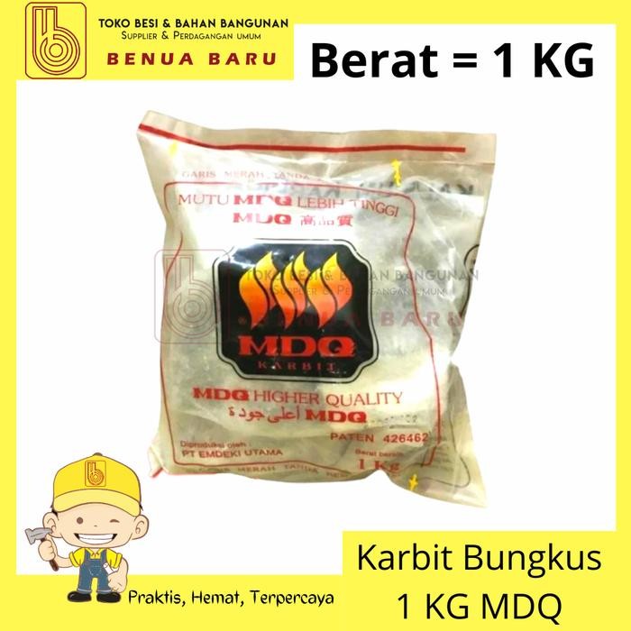 MDQ Karbit Bungkus 1 Kg Untuk Las / Pematang Buah / Karbit 1 Kg MDQ