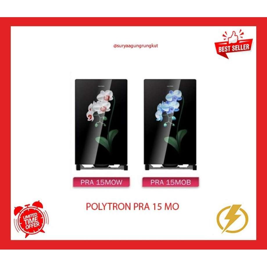 KULKAS POLYTRON 1 PINTU 150 LITER 75 WATT - PRA 15 MO