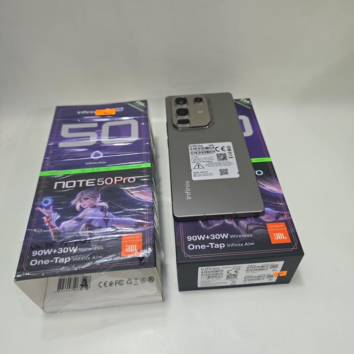 infinix note 50 Pro fullset mulus second