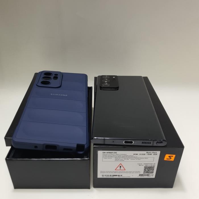 samsung note 20 ultra 8/512GB fullset mulus second