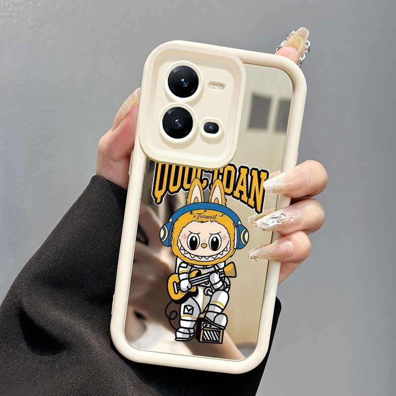 Casing Hp VIVO V25 5G VIVO V25E VIVO X80 Lite 5G Case cermin Softcase pelindung Cesing silikon Kesin