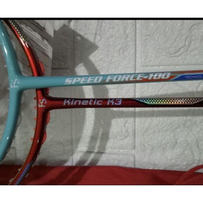 Raket Badminton New Fiesta Fs Kinetic K3/Speed Force 100 Taiwan 35Lbs #Gratisongkir