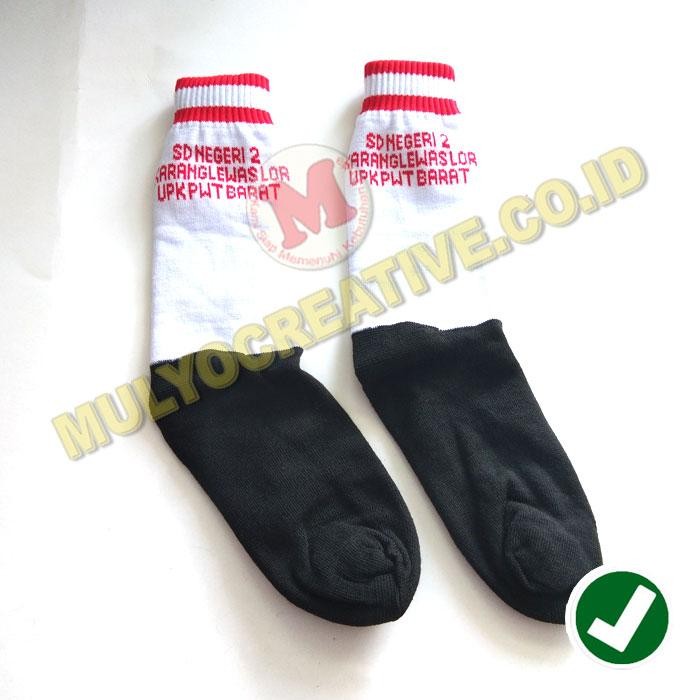 

Kaos Kaki Sekolah - Kaos Kaki Rajut Identitas Sekolah Custom Desain PREMIUM