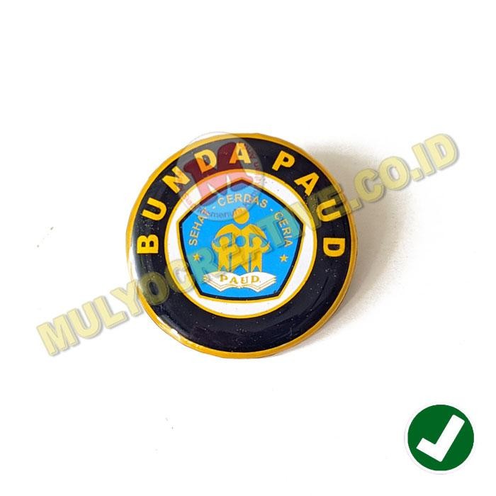 

Pin Bunda paud Lencana Pin Logo Bunda paud Model Bulat Murah PREMIUM