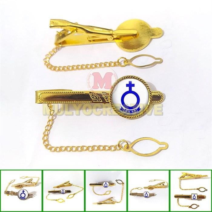 

Jepitan Dasi Motif HKBP - Tie Bar Clip Rohani All Model - Jepit Dasi PREMIUM