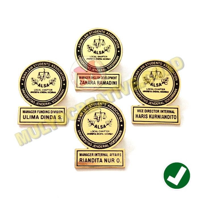 

Pin Asian Law Students Association - Lencana Pin ALSA Custom Murah PREMIUM