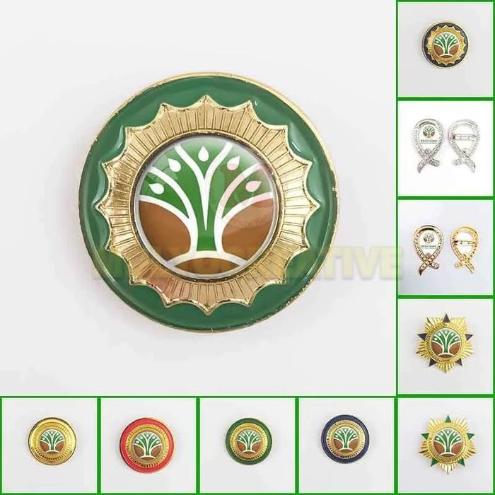 

Pin Kementerian Kehutanan Model Premium Pin Bros KemenHut PREMIUM