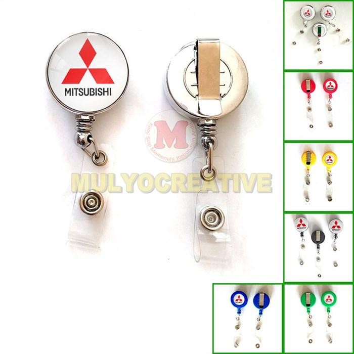 

ID Card Yoyo Mitsubishi Gantungan Murah ID Card Holder Logo Mitsubishi PREMIUM