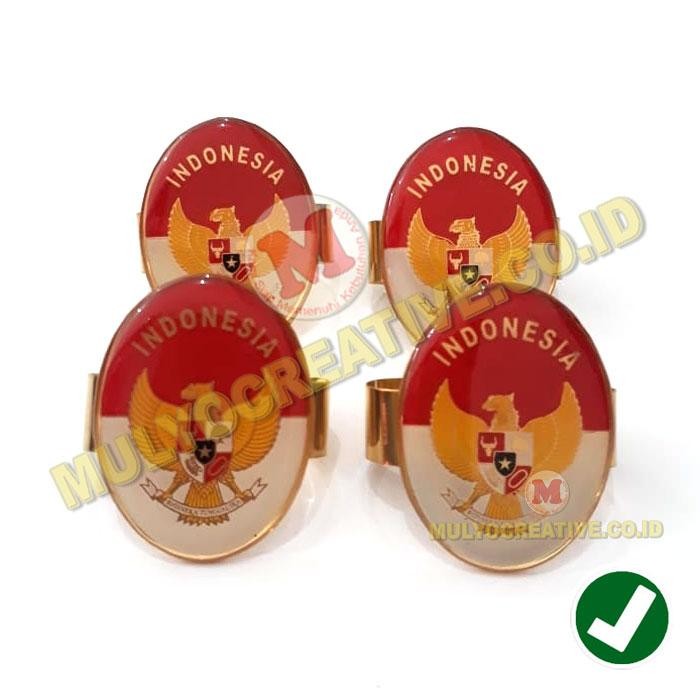 

Ring Kacu Garuda Merah Putih - Ring Hasduk Pramuka Murah PREMIUM