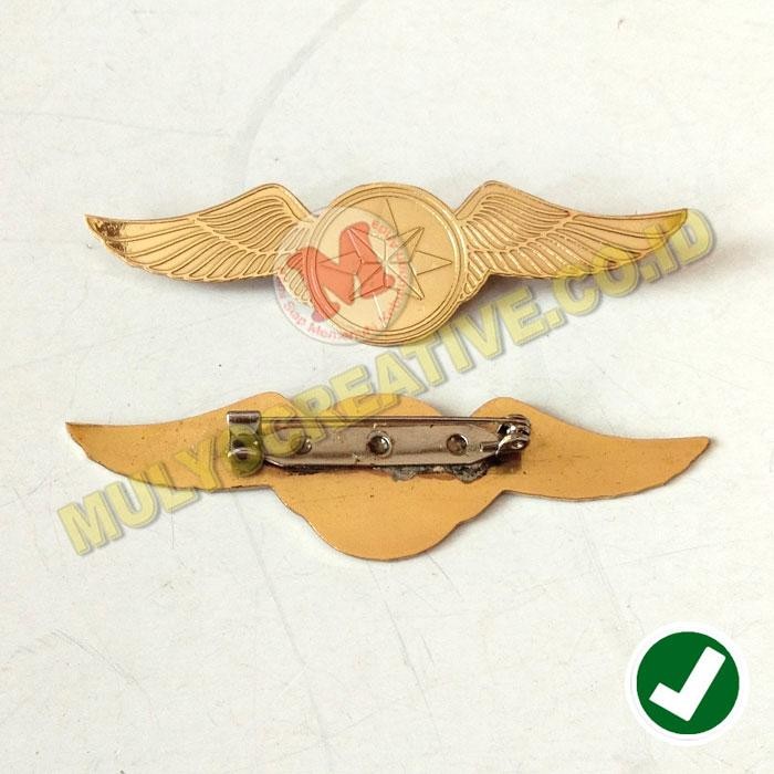 

Brevet Wing Logo Bintang - Wing Atribut Sekolah Pelayaran Nasional PREMIUM