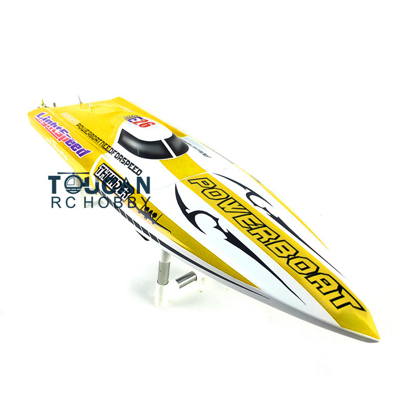 E26 Fiber Glass 70km/h High-speed Electric Race PNP RC Speed Boat W/ MotorServo ESC W/O Battery