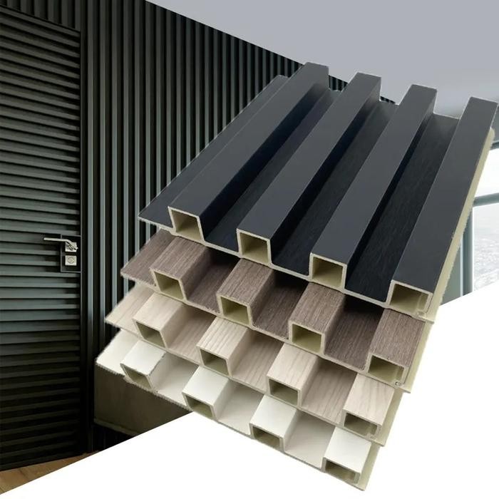 WPC Wallpanel Woodpanel Wood Panel PVC Partisi Kayu