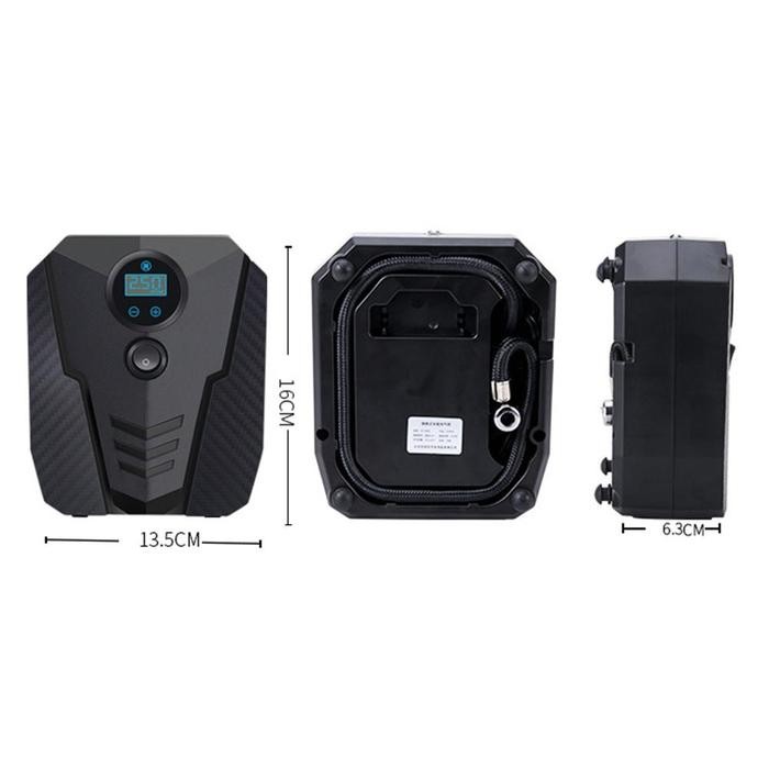 Kompresor Angin Mini Portable Dc 12V Untuk Pompa Ban Mobil Motor