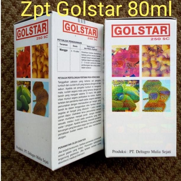Pupuk Zpt Golstar 80ml Pupuk Buah Mangga Hormon Mempercepat Pembuahan
