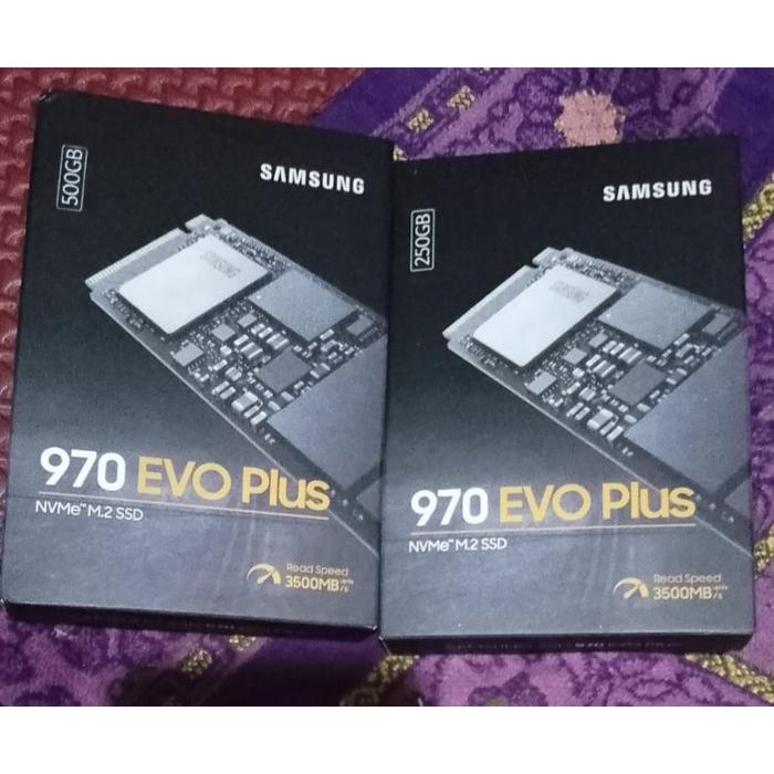Evo 970 Plus Nvme 250GB GB 1TB 2TB masih ready