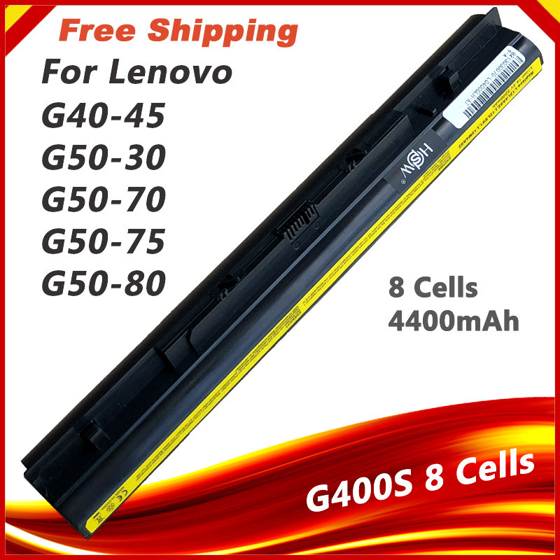 L12S4E01 4400mAh 8 Cells Battery for Lenovo Z40 Z50 G40-45 G50-30 G50-70 G50-75 G50-80 G400S G500S L
