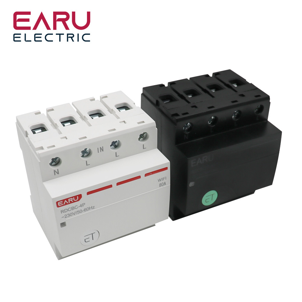 Wifi Circuit Breaker Smart Time Timer Relay Switch Voice Remote Control Tuya Ewelink App Smart Home