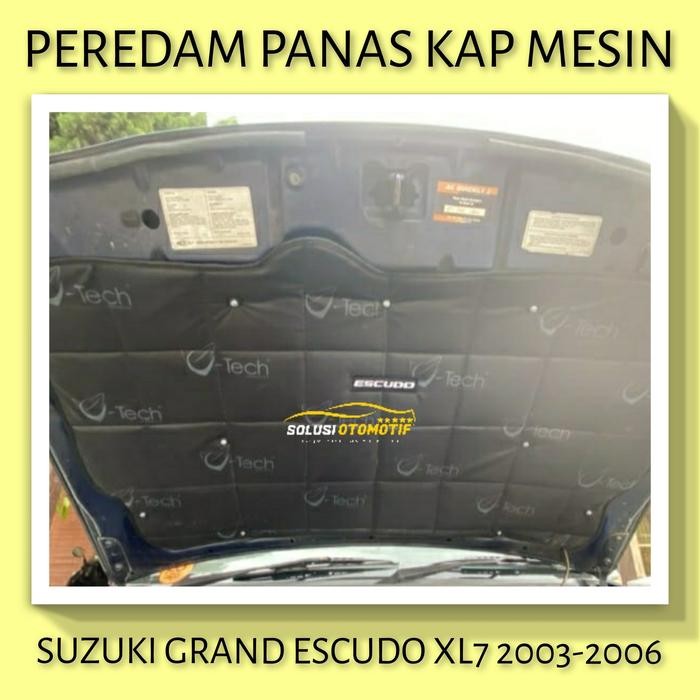 Menarik Suzuki Grand Escudo Xl7 Peredam Panas Kap Mesin Mobil Vtech + Klip