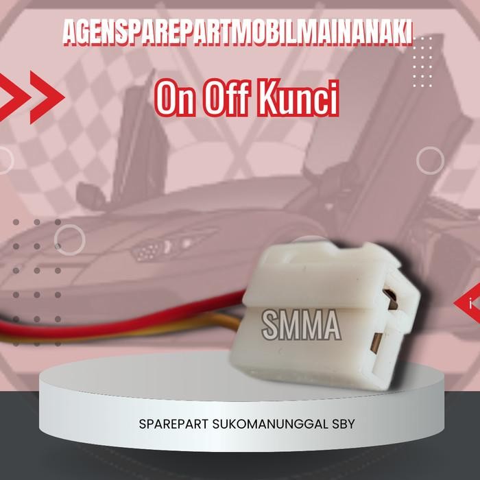 [Expert] Kunci Key Switch saklar On Off Mobil Motor Mainan Aki