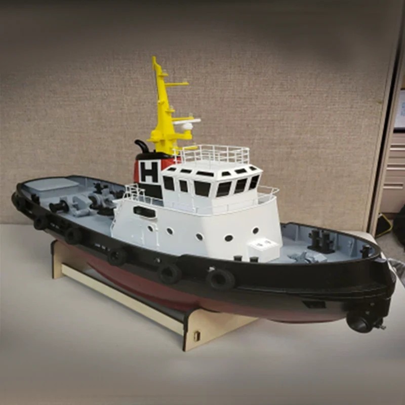 30-inch Electric RC Ship Model Horizon Harbor Rescue Boat Speedboat Tug Boat Remote Control Model