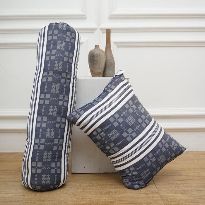 Paket 1 Set Bantal Kapuk dan Guling Kapuk