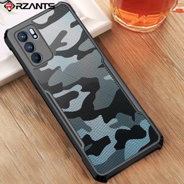 OPPO RENO6 4G RENO 6 4G SOFT CASE CAMOUFLAGE ARMOR SHOCKPROOF