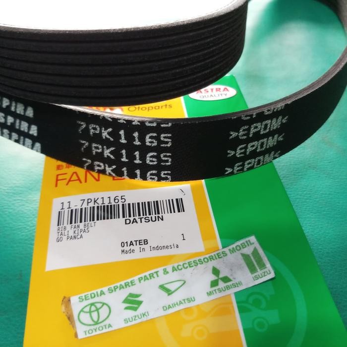BEST FAN BELT DATSUN GO 7PK1165