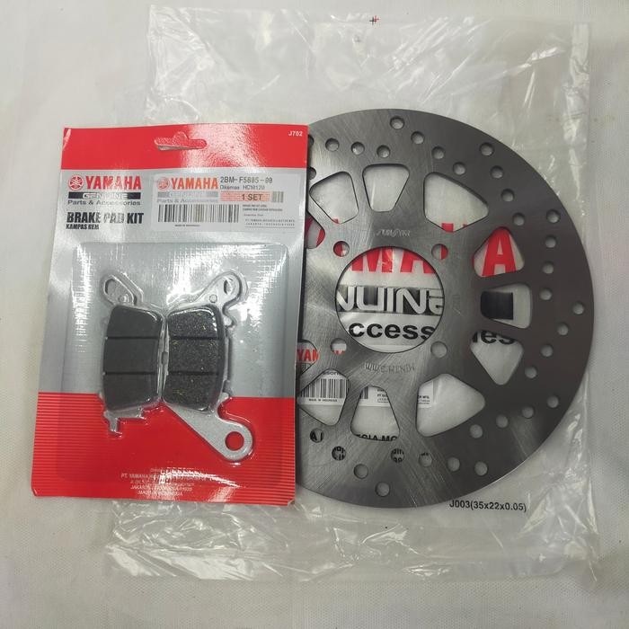 Piringan cakram depan plus dispad Yamaha x ride 125