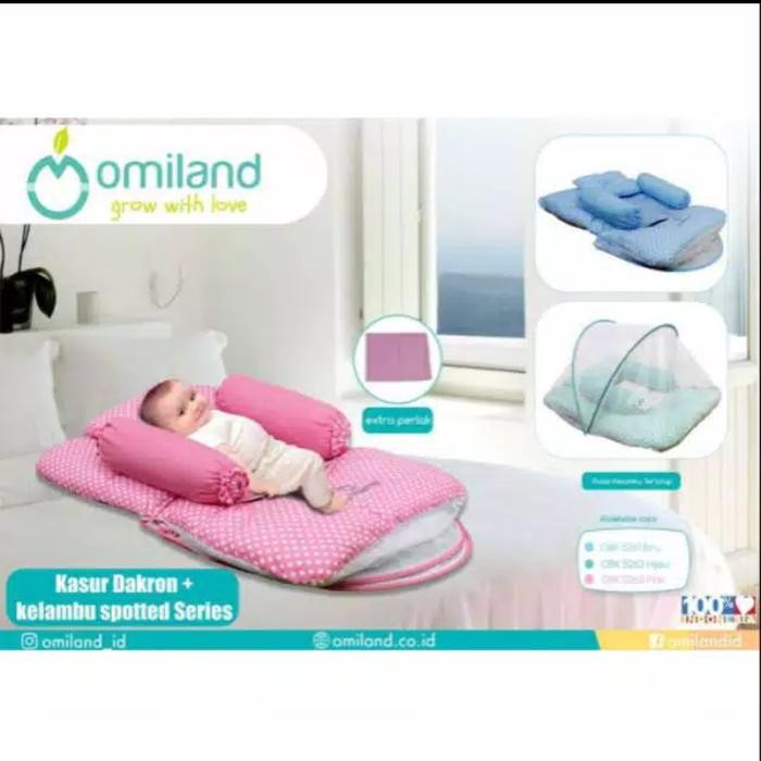 KASUR OMILAND DAKRON / KASUR BAYI / TEMPAT TIDUR BAYI