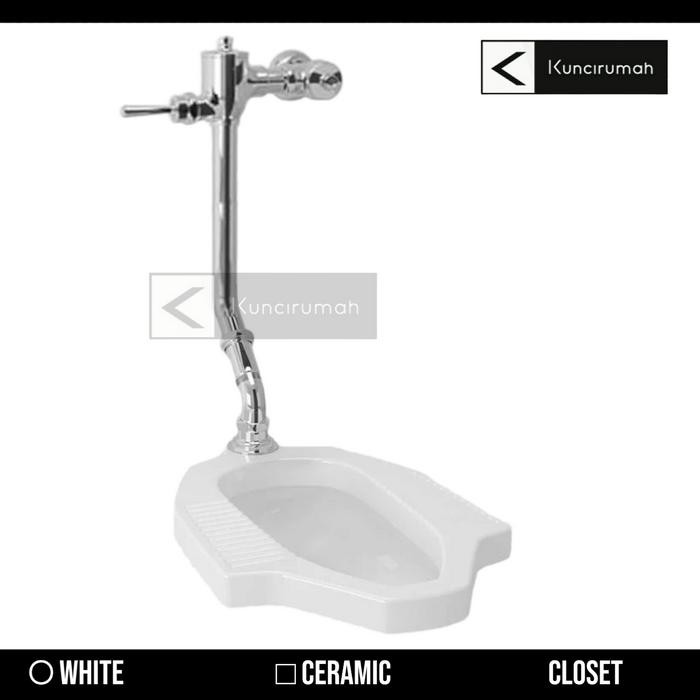 KLOSET JONGKOK FLUSH TOTO CE9