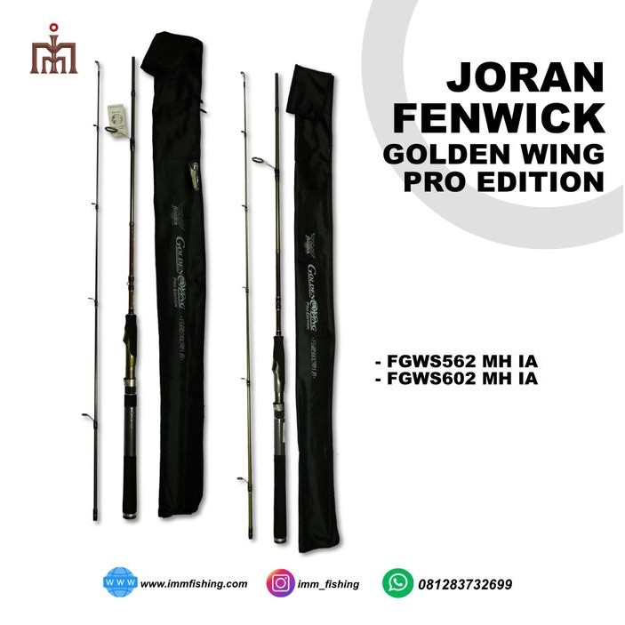 Joran Empang Fenwick Golden wing
