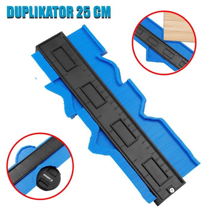 

Penggaris Duplikat Kontur 25 cm copy Gauge duplikator 10 inch