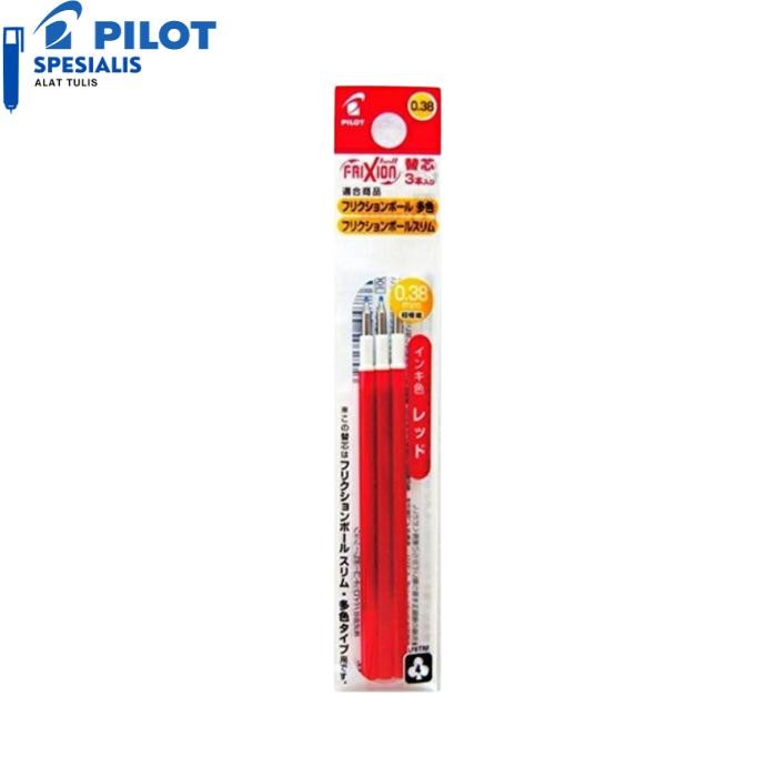 

PILOT FRIXION SLIM REFILL 0.38 MM ISI ULANG PEN FRIXION CLICKER 3 IN 1