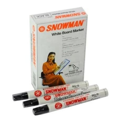 

SNOWMAN SPIDOL WHITEBOARD MARKER BG-12 - PERLUSIN