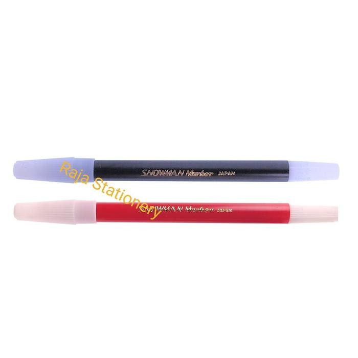 

SNOWMAN MARKER BLACK BLUE RED SPIDOL SNOWMAN PW-1A PW1A HITAM BIRU MERAH BOX GROSS [144PCS]