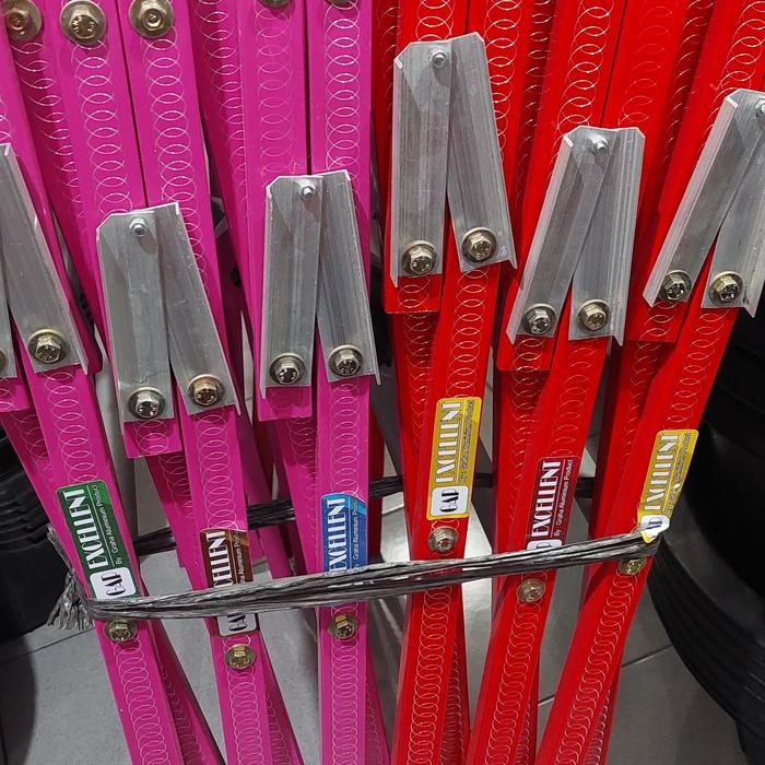 jemuran handuk lipat aluminium