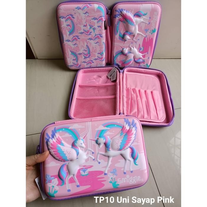 

Kotak Tempat Pensil Anak Cewek Smiggle Hardtop Hardcase 3D Replica Pencil Case hard Case Art