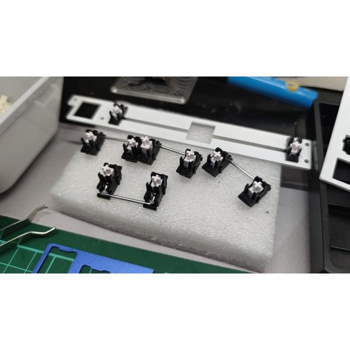 Mod Stabilizer Mechanical Keyboard - Lube Install Dan Case Foam