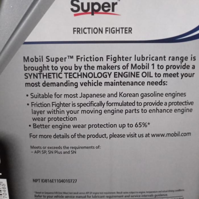 Oli Mobil Super 2000 Sae 10W-40 Kemasan 4Liter Khusus Pulau Jawa