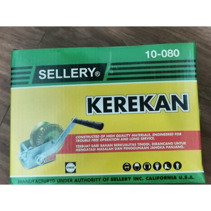 Hand Winch / Boat Winch / Kerekan Katrol 1200 Lbs Sellery 10-080