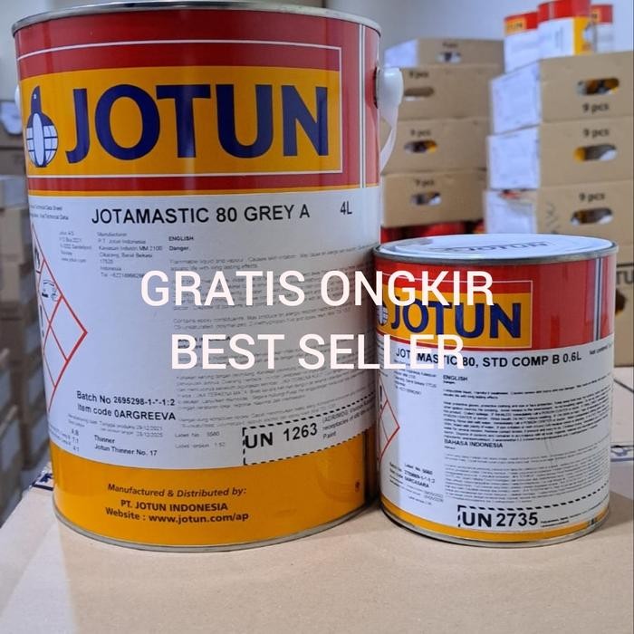 BEST SELLER JOTUN JOTAMASTIC 80 GREY / CAT EPOXY