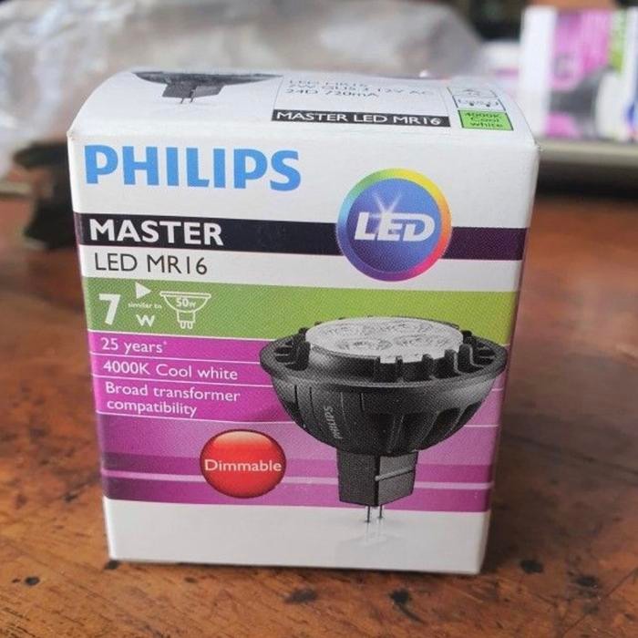 Terlaris Philips Master Led Mr 16 7W Dimmer/ Philips Master 7Watt Dimmer