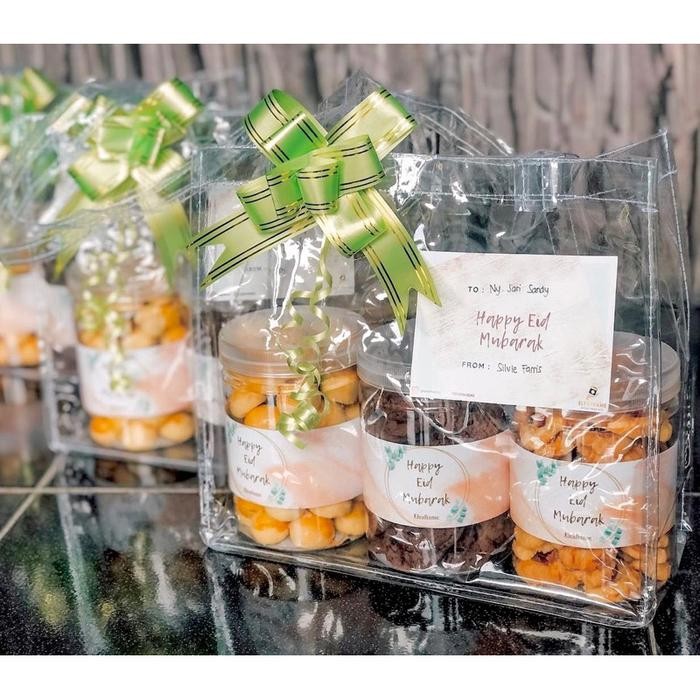 Belanja Tas Hampers Full Mika Muat 2 Toples Jar 500Ml / 600 Ml Tas Kue Kering Wok68