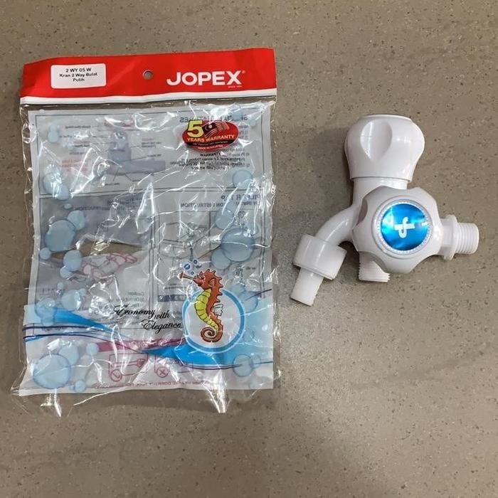 ------] KRAN AIR CABANG JOPEX 1/2" / KERAN DOUBLE JOPEX PLASTIK KUAT ANTI KARAT