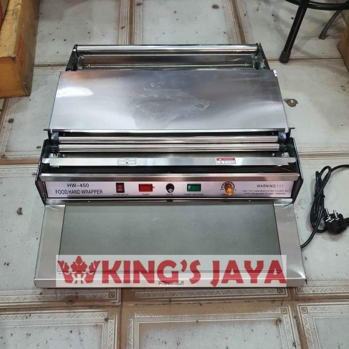monggo] Mesin Pembungkus Buah Makanan HW 450 - Plastik Hand Wrapping HW450