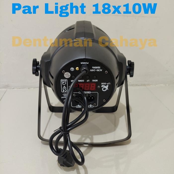 Parled 18X10W Lampu Panggung 18X10Watt Full Color 4In1 Rgbw 1Line
