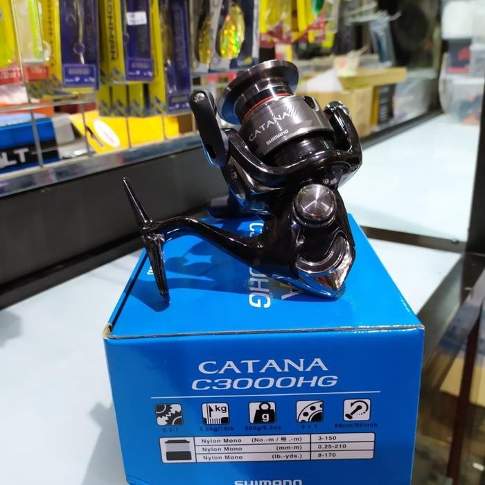 GULUNGAN PANCING RIL RELL SHIMANO CATANA 3000 HG KATROL SENAR