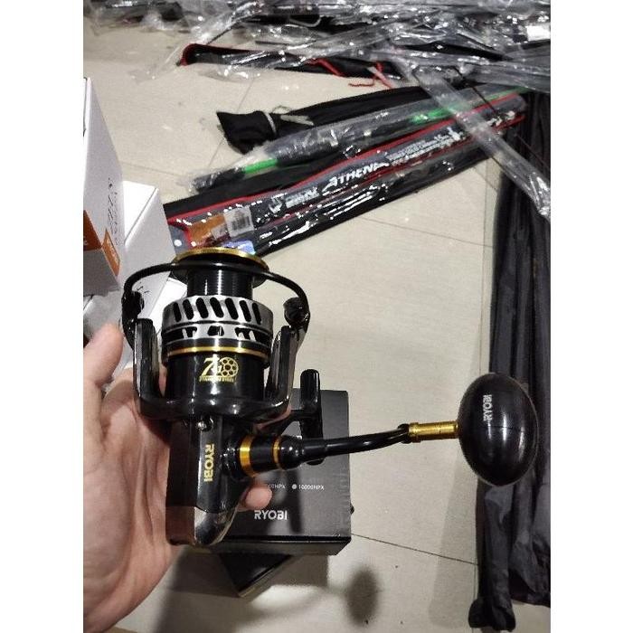 REEL RYOBI AP POWER SW HPX 6000 8000 REEL LAUT SALTWATER METAL KATROL